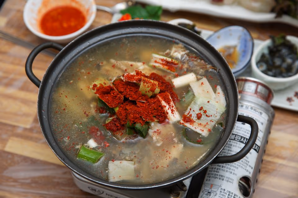 부산 횟집 매운탕, 부산 횟집 공통 #5 부산 자갈치시장 회정식 2만원 구성·가격 총정리