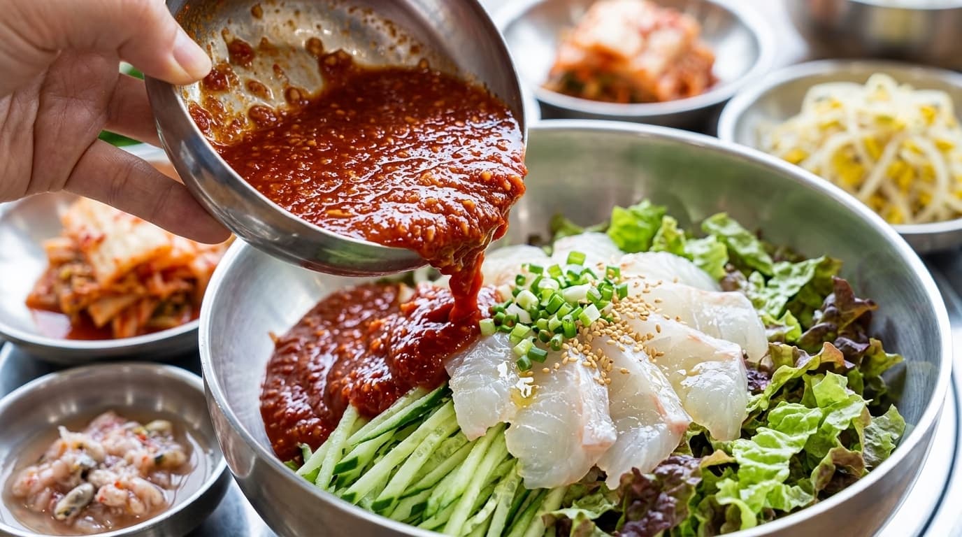 자갈치해안로 회덮밥, 자갈치 해안가 #7 수정횟집 추천