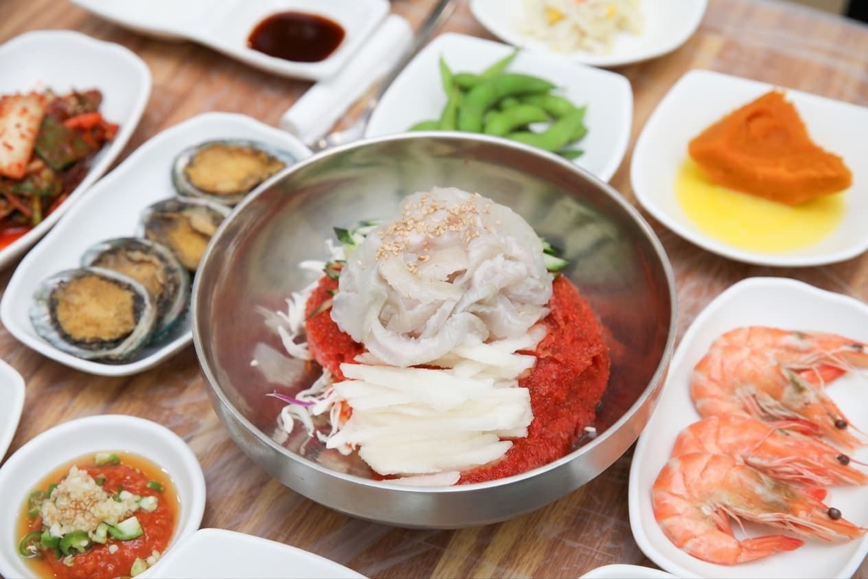 釜山生魚冷湯, 札嘎其市場周邊海鮮美食完全指南 (9/10)