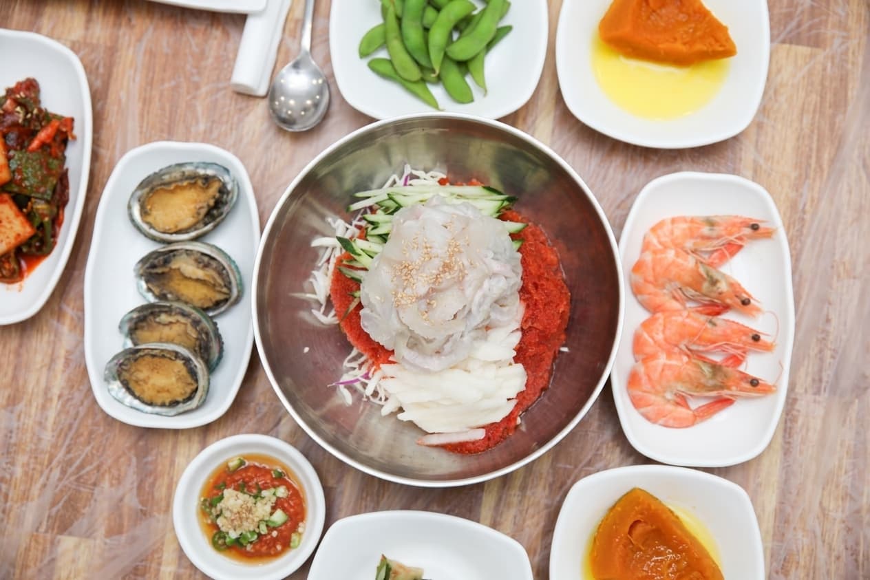 釜山生魚冷湯, 札嘎其市場周邊海鮮美食完全指南 (10/10)