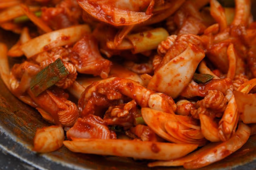 자갈치해안로 산꼼장어 양념구이